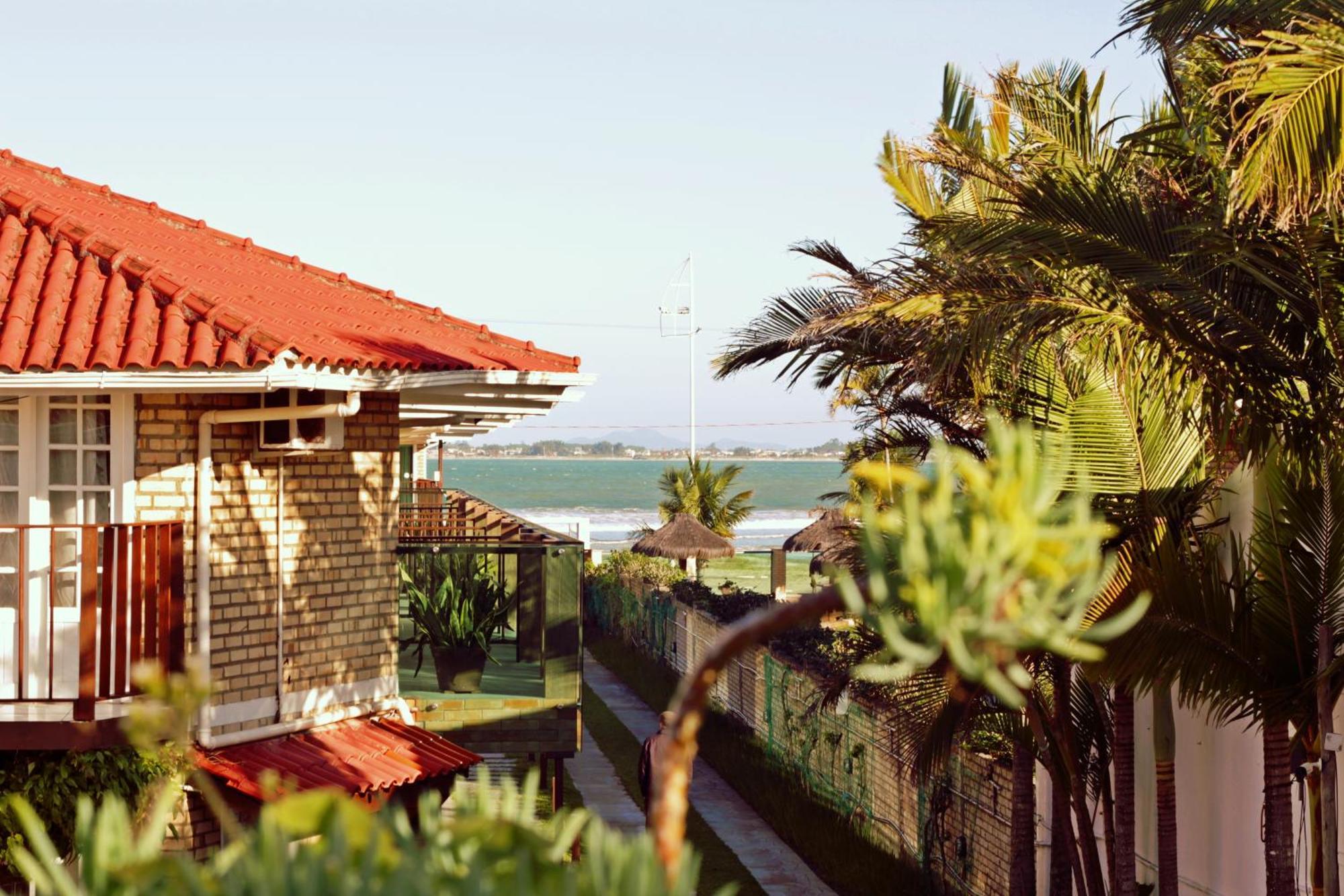 Pousada Recanto Edenico - A Beira Mar Da Praia Ponta Do Papagaio, Palhoca Sc Екстер'єр фото