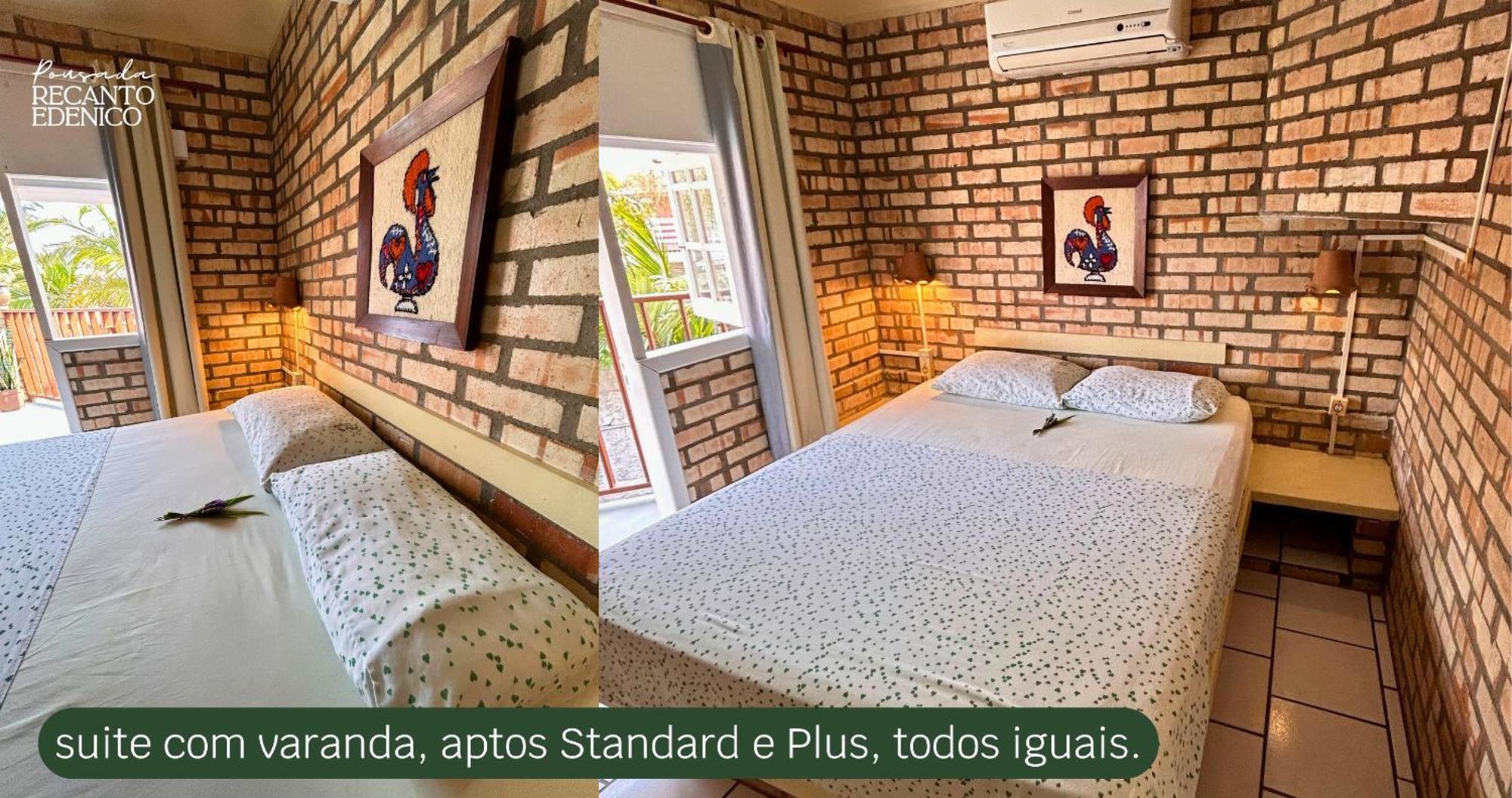 Pousada Recanto Edenico - A Beira Mar Da Praia Ponta Do Papagaio, Palhoca Sc Екстер'єр фото